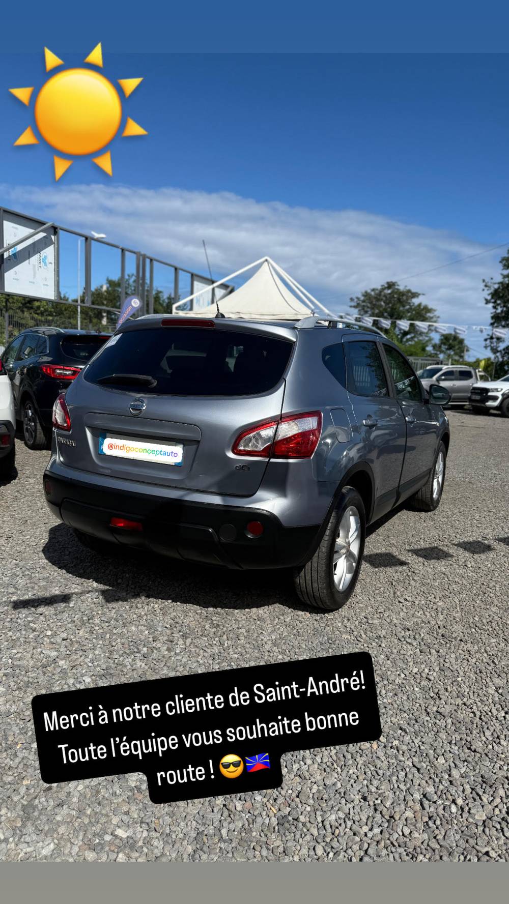 livraison nissan qashqai