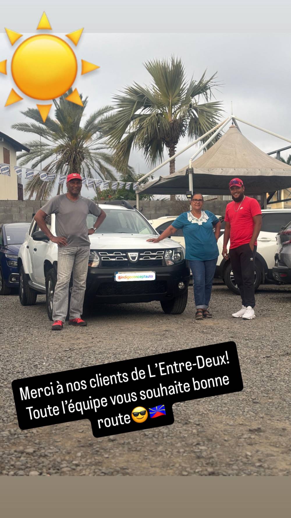 livraison dacia duster mme hoarau