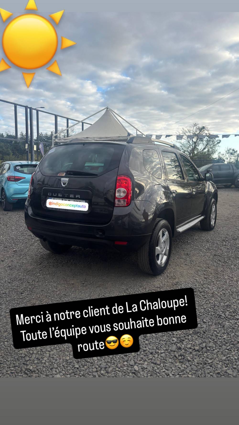 livraison dacia duster BL