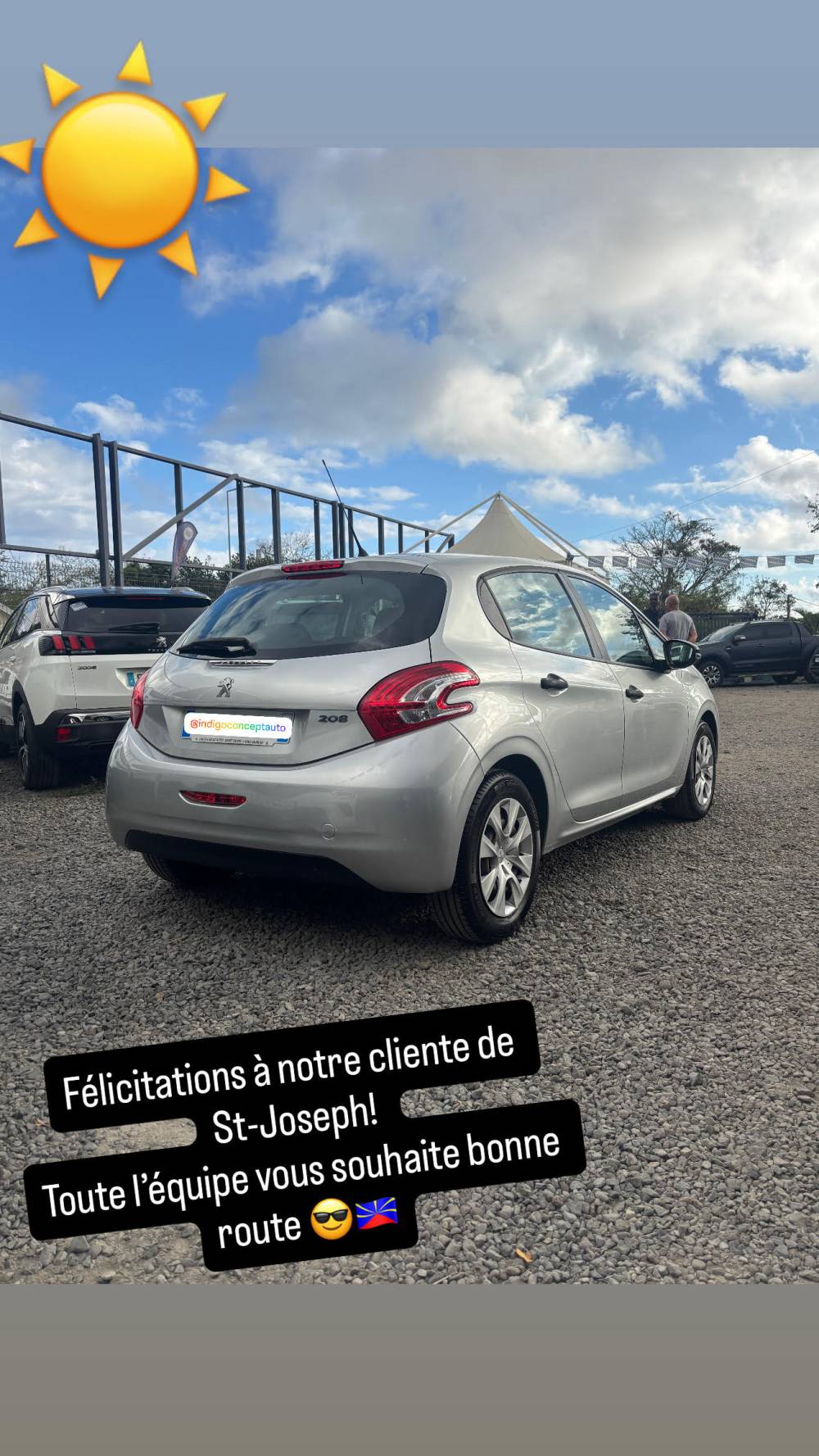 livraison 208 grise