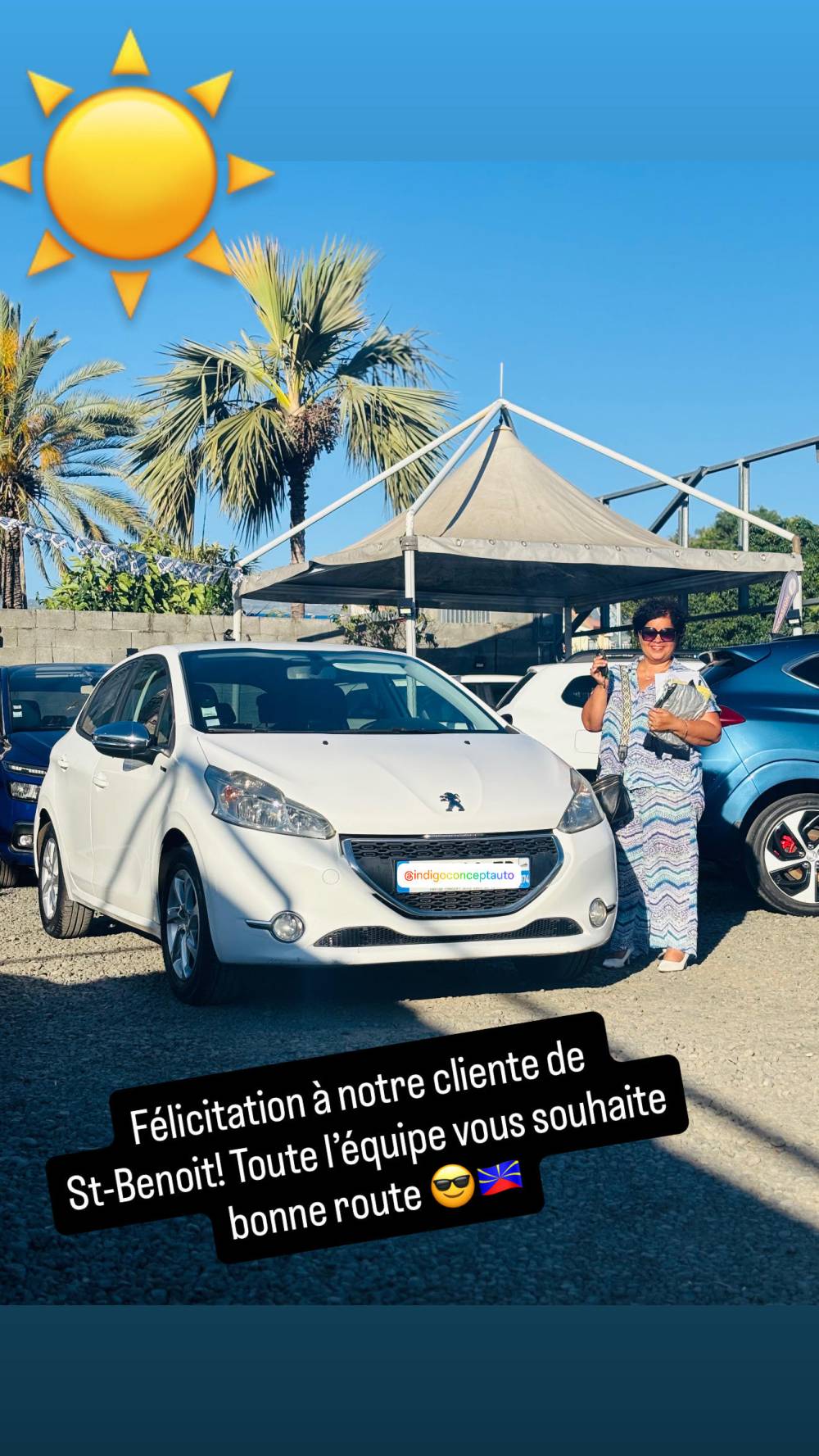 livraison peugeot 208 blanc