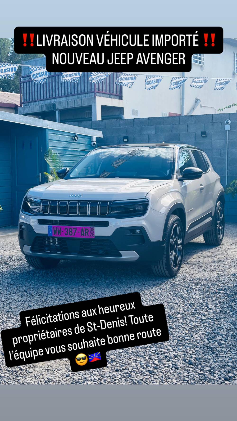 livraison jeep